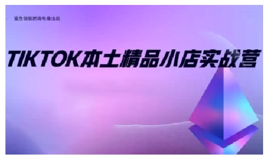 TikTok本土精品小店出海实战营，从入门到高阶，不止0-1!-桀创项目掘金社