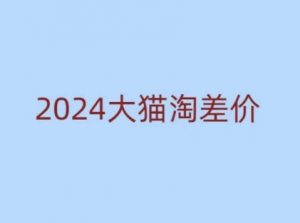 2024版大猫淘差价课程,新手也能学的无货源电商课程-桀创项目掘金社