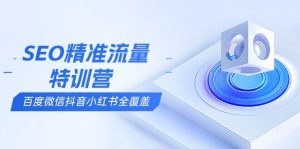 SEO精准流量特训营,百度微信抖音小红书全覆盖,带你搞懂搜索优化核心技巧-桀创项目掘金社