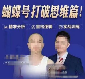 天诺老吴蝴蝶号50节线上课，蝴蝶号打破思维篇-桀创项目掘金社