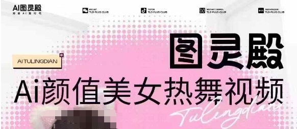 全网首发，原价988图灵殿AI颜值美女热舞视频，云端生图，轻松过原创-桀创项目掘金社