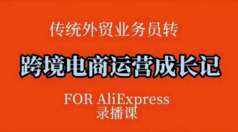 跨境电商速卖通运营课，​运营方法论+后台实操，逻辑清晰-桀创项目掘金社
