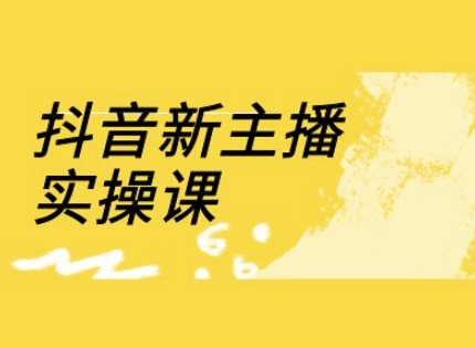 抖音新主播实操课，直播间流量运营线上实操课(18节)-桀创项目掘金社