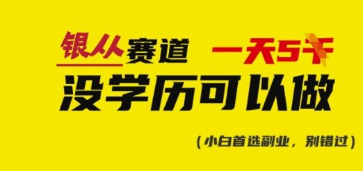 靠银从证书，日入多张，会截图就能做，直接抄答案(附：银从合集)-桀创项目掘金社