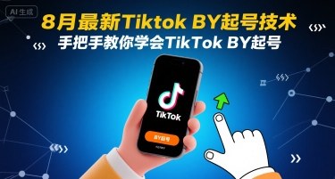 8月最新Tiktok搬运起号技术，手把手教你学会TikTok搬运起号-桀创项目掘金社