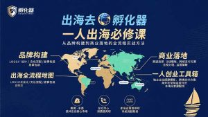 出海去 孵化器 一人出海必修课：从品牌构建到商业落地的全流程实战方法-桀创项目掘金社