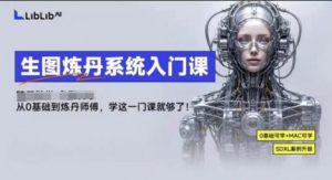 LibLibAI哩布哩布生图炼丹系统入门课，从生图到炼丹，只学这一门就够了-桀创项目掘金社