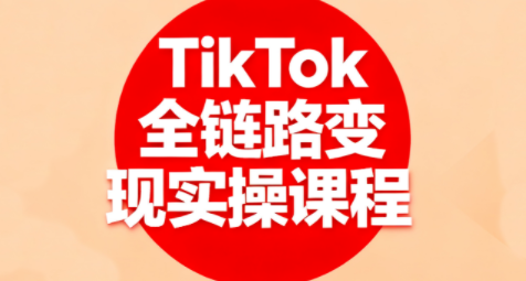 小杨老师·TikTok全链路变现实操课程-桀创项目掘金社