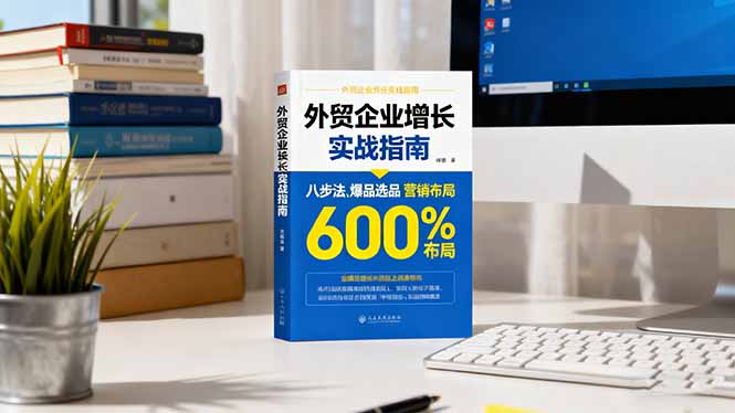 外贸企业增长实战指南，八步法、爆品选品、营销布局，业绩增长300%-桀创项目掘金社