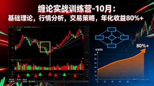 缠论实战训练营-10月:基础理论,行情分析,交易策略,年化收益80%+-桀创项目掘金社