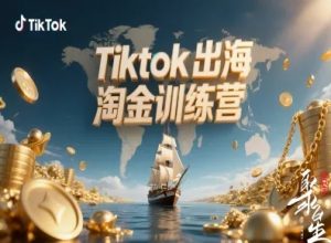 Tiktok出海淘金训练营,跨境电商TK实战变现-桀创项目掘金社