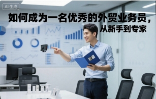 如何成为一名优秀的外贸业务员，从新手到专家-桀创项目掘金社