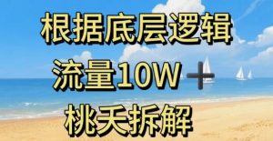 据底层逻辑,流量10W+,以安全知识科普为例-桀创项目掘金社