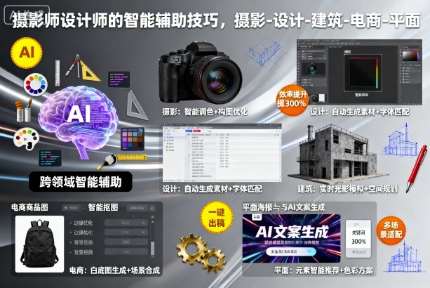 摄影师设计师的智能辅助技巧,摄影-设计-建筑-电商-平面-桀创项目掘金社