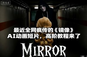 付费文章:最近全网疯传的《镜像》AI动画短片,高阶教程来了-桀创项目掘金社
