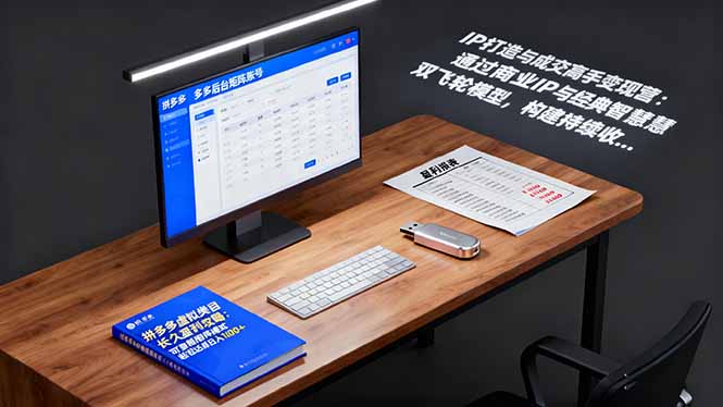 IP打造与成交高手变现营:通过商业IP+经典智慧双飞轮模型 构建持续收钱系统-桀创项目掘金社