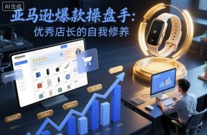 亚马逊爆款操盘手:优秀店长的自我修养-桀创项目掘金社