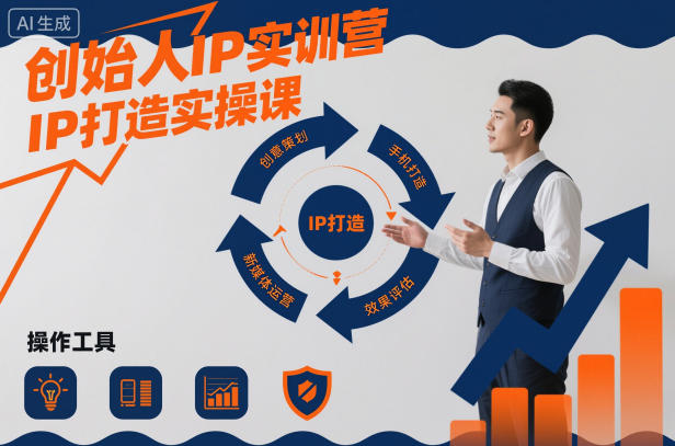 创始人IP实训营,IP打造实操课-桀创项目掘金社