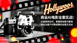 商业AI电影全案实战：从接单到交付，掌握将创意可靠地转化为客户付费成果的全套方法论-桀创项目掘金社