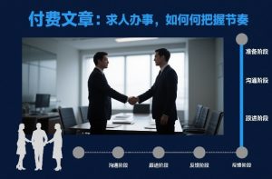 付费文章：求人办事，如何把握节奏-桀创项目掘金社