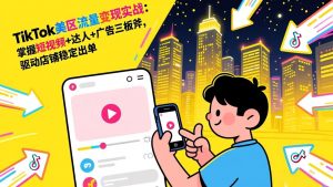 TikTok美区流量变现实战:掌握短视频+达人+广告三板斧,驱动店铺稳定出单-桀创项目掘金社