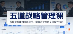 五道战略管理课:从思维构建到落地监控,掌握企业战略全流程方法论-桀创项目掘金社
