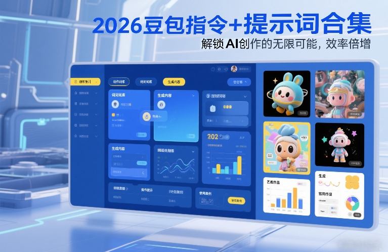 2026豆包指令+提示词合集,解锁AI创作的无限可能,效率倍增-桀创项目掘金社