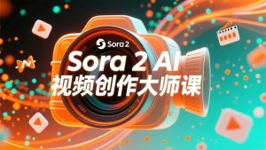 如何利用Sora 2创建流行AI人工智能视频大师班教程:掌握创作全流程,产出百万播放内容-桀创项目掘金社