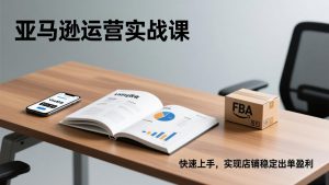 亚马逊运营实战课，Listing优化、Vine秒杀、FBA发货，快速上手，实现店铺稳定出单盈利-桀创项目掘金社