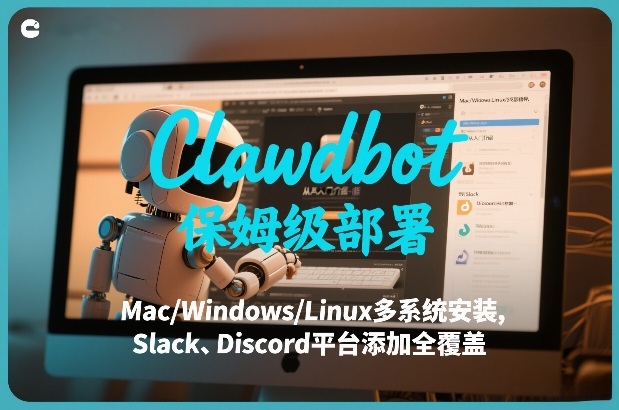 Clawdbot保姆级部署，从入门介绍、Mac/Windows/Linux多系统安装，到Slack、Discord平台添加全覆盖-桀创项目掘金社