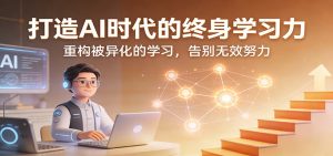 打造AI时代的终身学习力：重构被异化的学习，告别无效努力-桀创项目掘金社