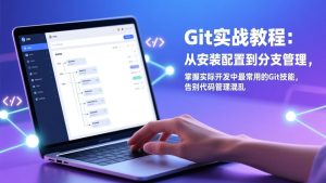 Git实战教程：从安装配置到分支管理，掌握实际开发中最常用的Git技能，告别代码管理混乱-桀创项目掘金社
