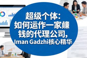 超级个体：如何运作一家賺钱的代理公司，Iman Gadzhi核心精华(双语字幕)-桀创项目掘金社