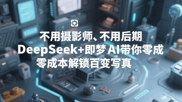 不用摄影师、不用后期,DeepSeek+即梦AI带你零成本解锁百变写真!-桀创项目掘金社