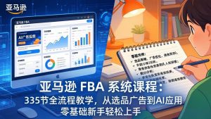 亚马逊 FBA 系统课程(更新26年3月-桀创项目掘金社