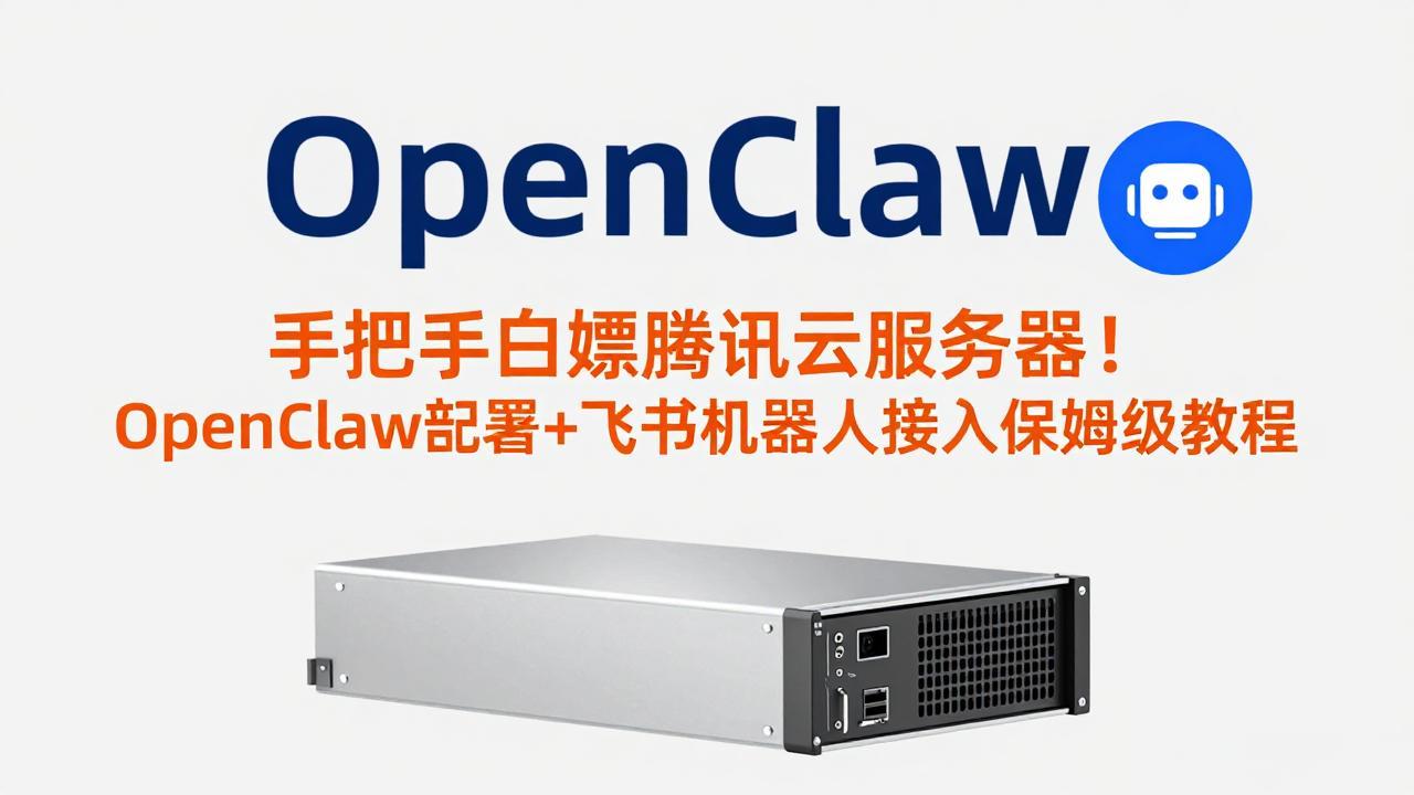 手把手白嫖腾讯云服务器！OpenClaw部署+飞书机器人接入保姆级教程-桀创项目掘金社
