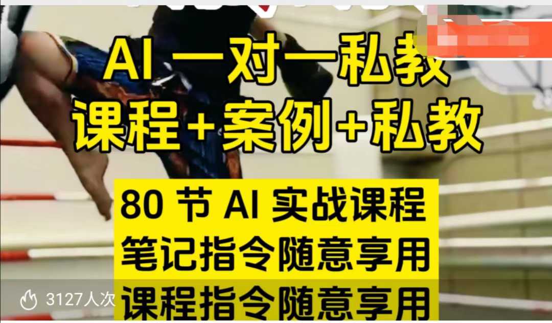 AI指令实战课，课程+案例，80节AI实战课程，笔记指令随意享用，课程指令随意享用(更新26年3月)-桀创项目掘金社