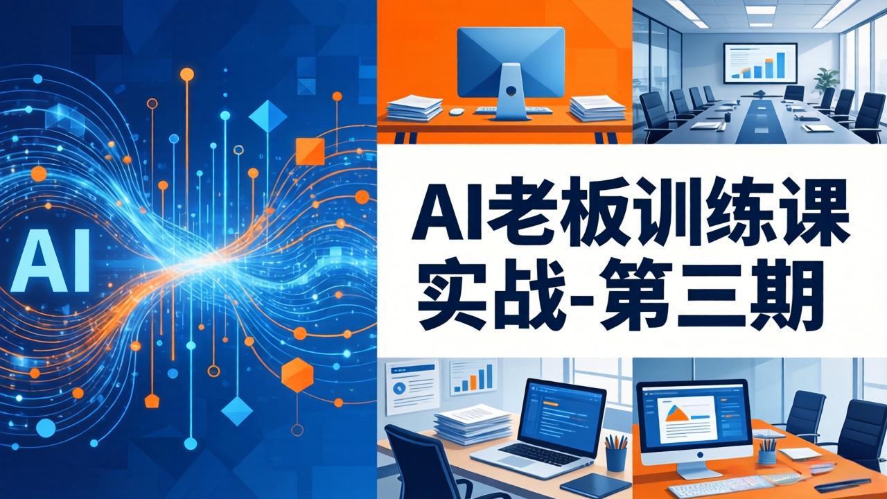 AI老板训练课实战-第三期:AI+内容应用落地教学,从0到1打通AI变现完整路径-桀创项目掘金社