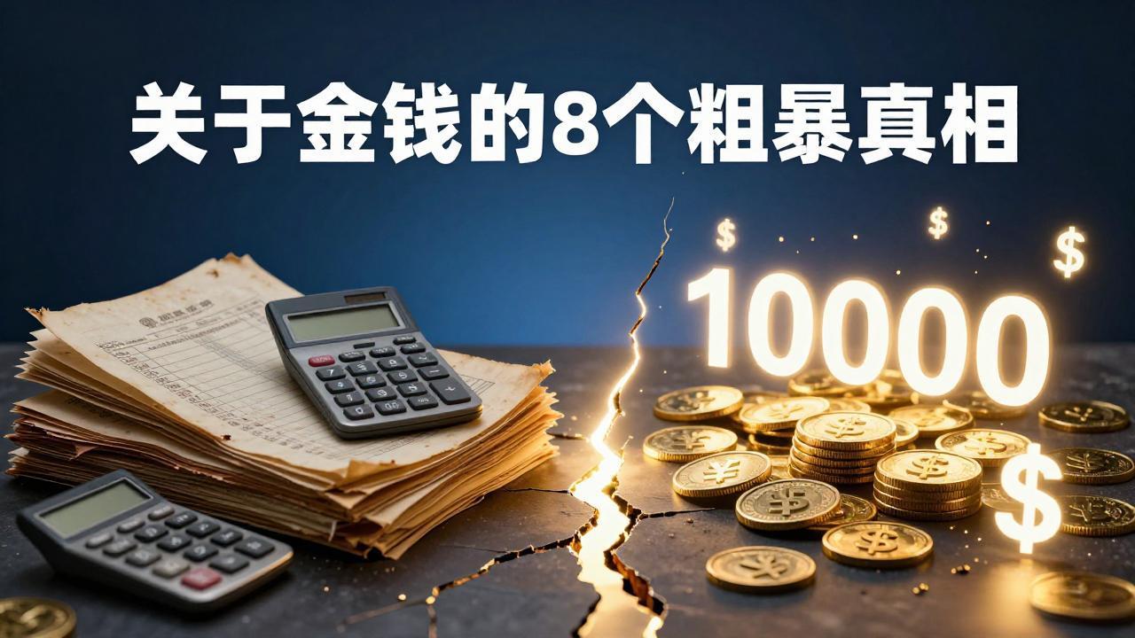 付费文章：关于金钱的 8 个粗暴真相，彻底重塑你的赚钱思维与财富认知-桀创项目掘金社