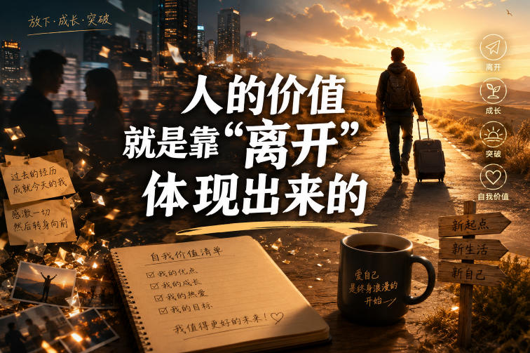 付费文章:人的价值就是靠“离开”体现出来的-桀创项目掘金社