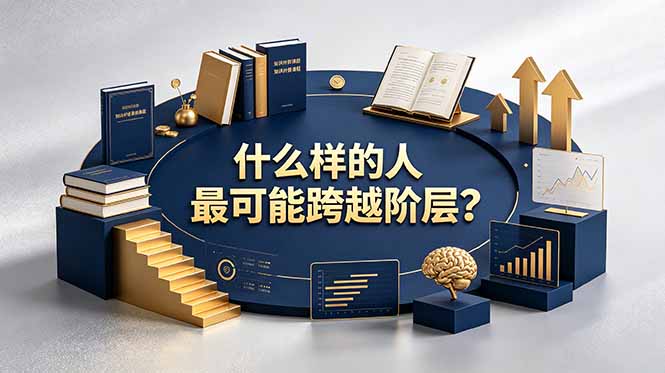 付费文章:什么样的人最可能跨越阶层?具备这五种特质,普通人也能顺利跨越阶层-桀创项目掘金社