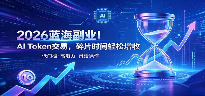 AI Token算力赛道！普通人可入局的数字副业，零门槛快速起步-桀创项目掘金社