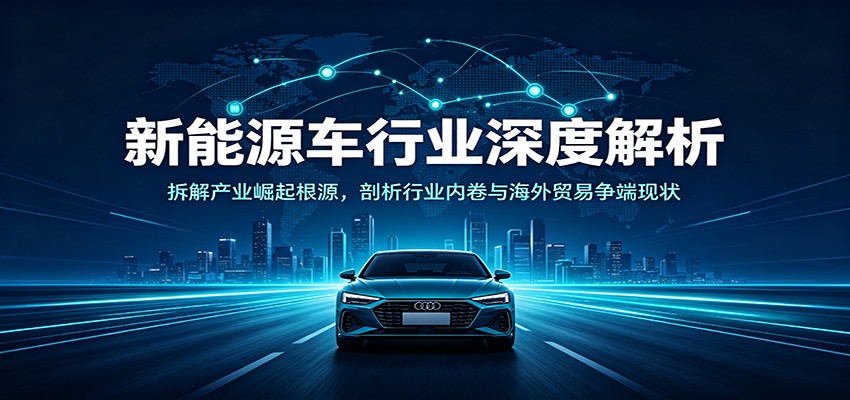 新能源车行业深度解析：拆解产业崛起根源，剖析行业内卷与海外贸易争端现状-桀创项目掘金社