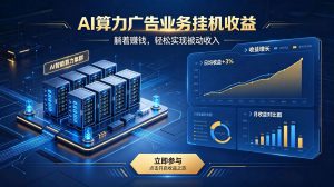 AI算力广告业务｜AI时代个人或工作室新赛道-桀创项目掘金社