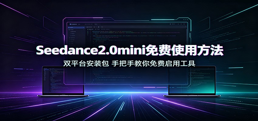 Seedance2.0mini免费使用方法：双平台安装包，手把手教你免费启用工具-桀创项目掘金社