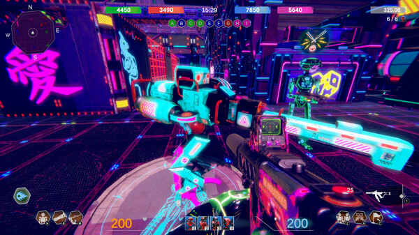 《霓虹放克机器人 Neon Phonk Robots》中文版-桀创项目掘金社