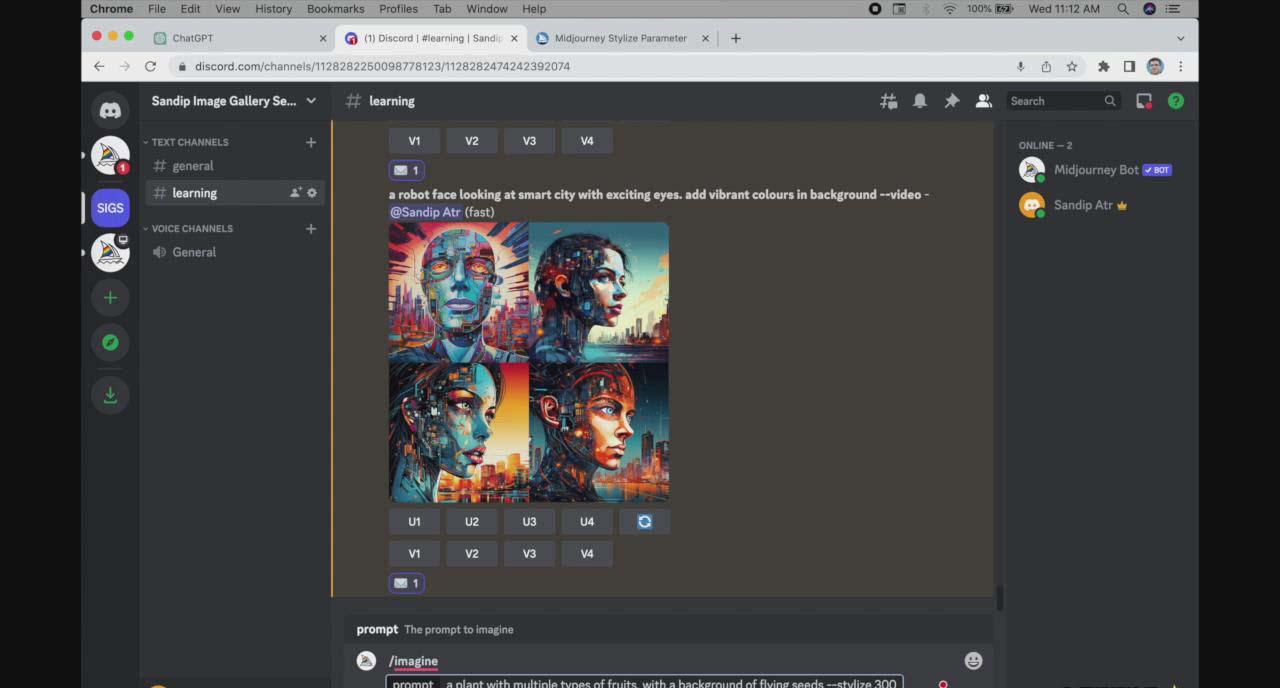 图片[2]-ChatGPT4 和 MidJourney AI 绘画聊天革命性指南教程-33节视频课-中英字幕-桀创项目掘金社