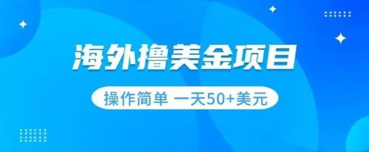 撸美金项目无门槛操作简单小白一天50+美刀-桀创项目掘金社