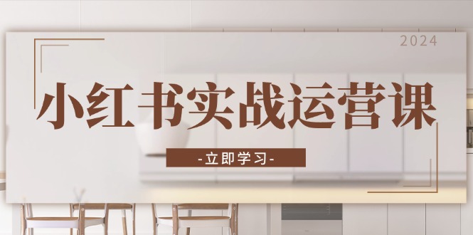 小红书实战运营课：从开通店铺到直播话术，打造爆款笔记与高效直播-桀创项目掘金社