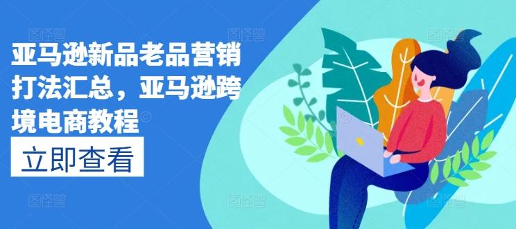 亚马逊新品老品营销打法汇总，亚马逊跨境电商教程-桀创项目掘金社